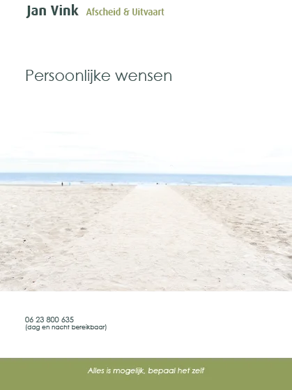 wensenboekje 1